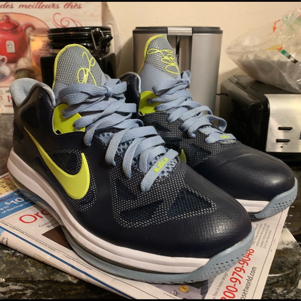 Nike Lebron 9 Low Obsidian 9.5 Rare!!!!!